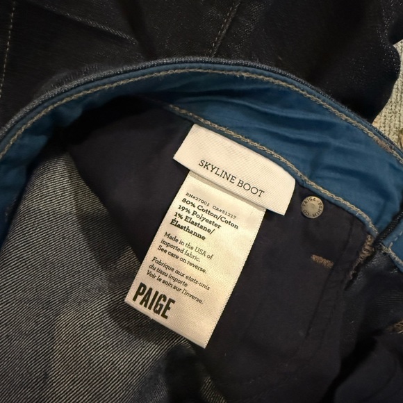 PAIGE Women’s Skyline Boot Jeans - Picture 8 of 10